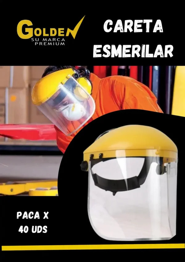 Careta para Esmerilar GOLDEN