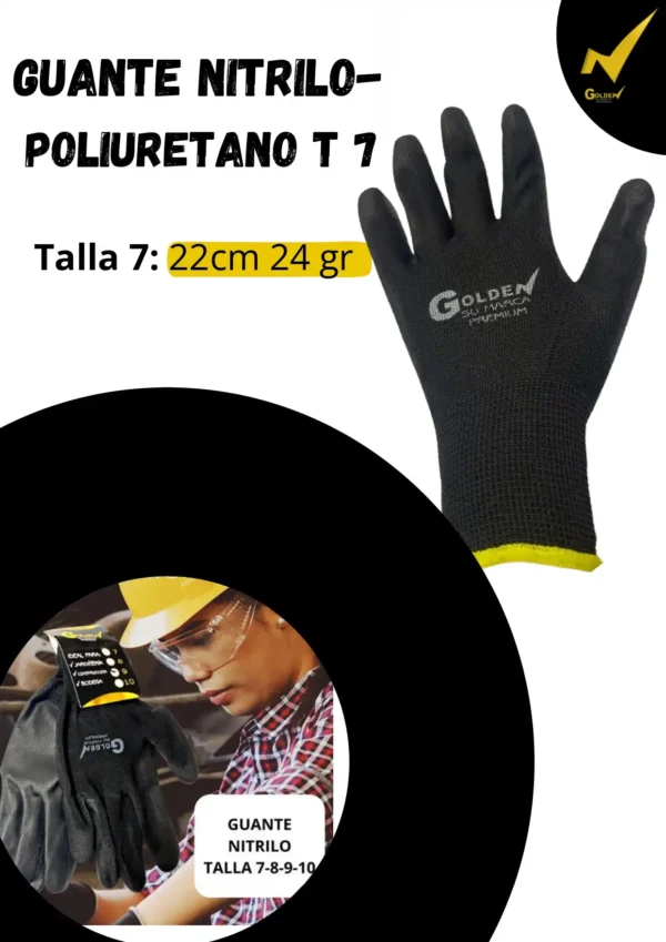 Guantes de Nitrilo talla 7, 8, 9 GOLDEN - Image 5